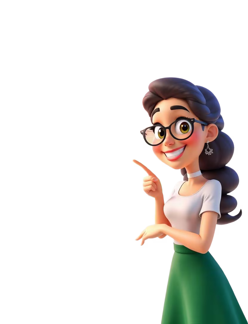 Cartoon character pointing at glowing map of South Africa with fibre coverage pins