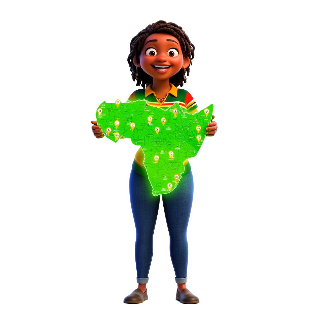 South Africa fibre coverage map showing Vumatel, Openserve, Frogfoot and Octotel network areas