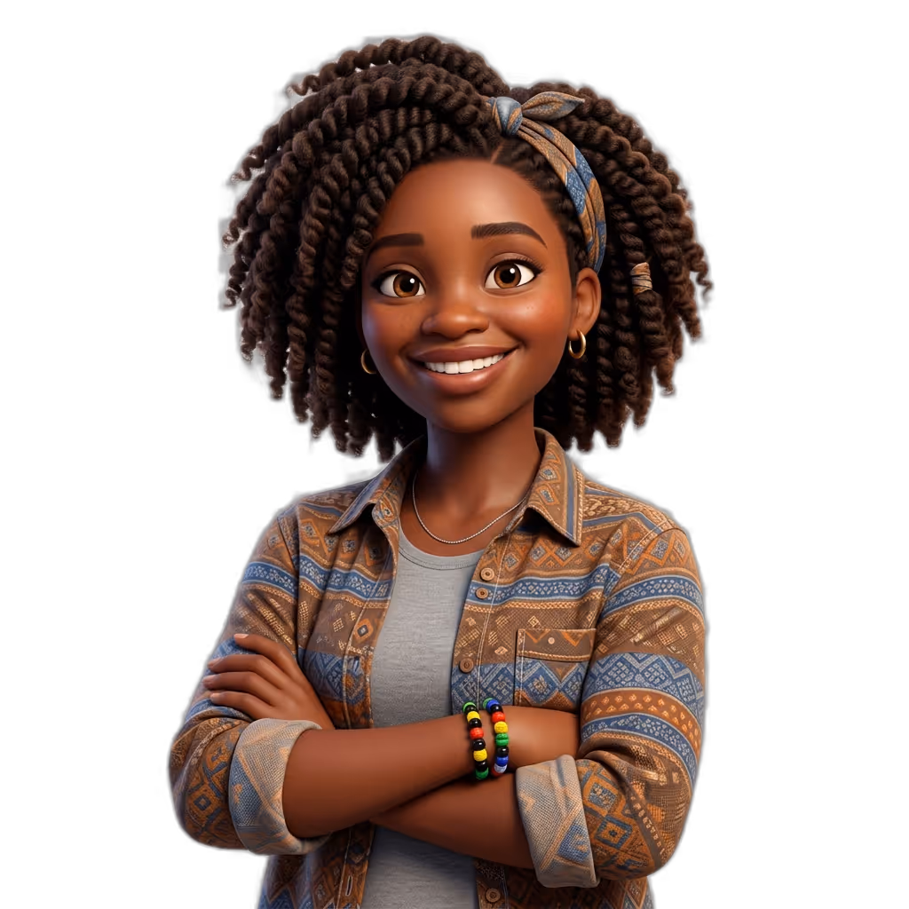 3D character representing Herotel, the retail ISP acquired by Vumatel