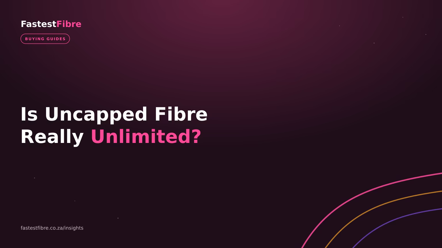 Is Uncapped Fibre Really Unlimited?