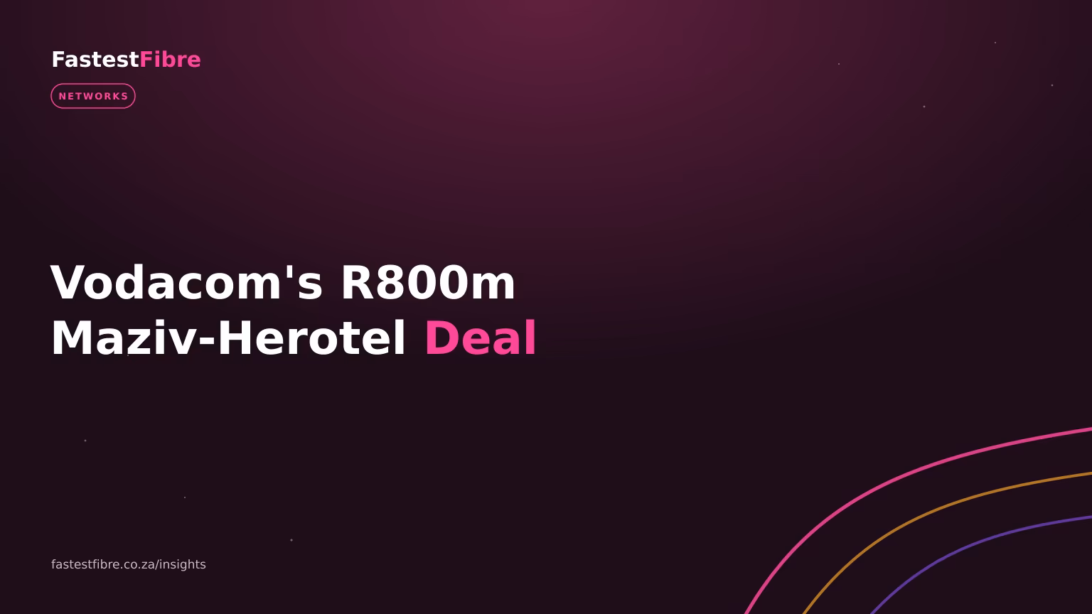 Vodacom's R800m Top-Up: What the Herotel Deal Means for Maziv