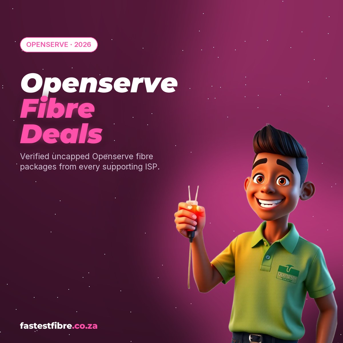 Openserve Fibre Deals & Review 2026 | FastestFibre.co.za